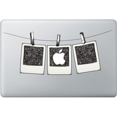 Polaroidfoto Macbook Sticker